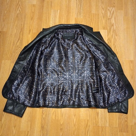 BERNARDO GENUINE LEATHER JACKET - Picture 3 of 6